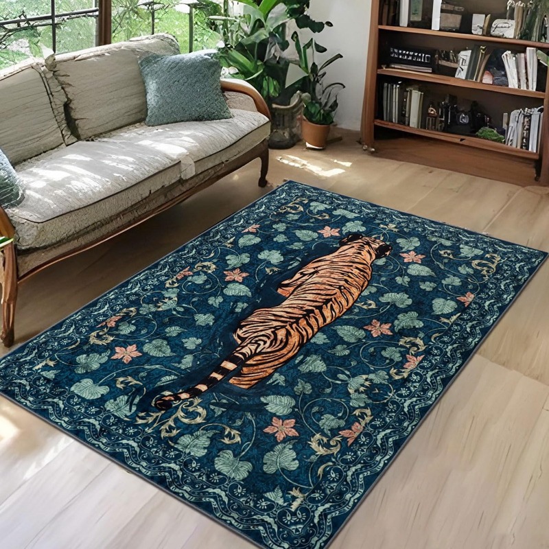 Nordic Retro Tiger Design Livi - Printing On Commercial 评论和价格