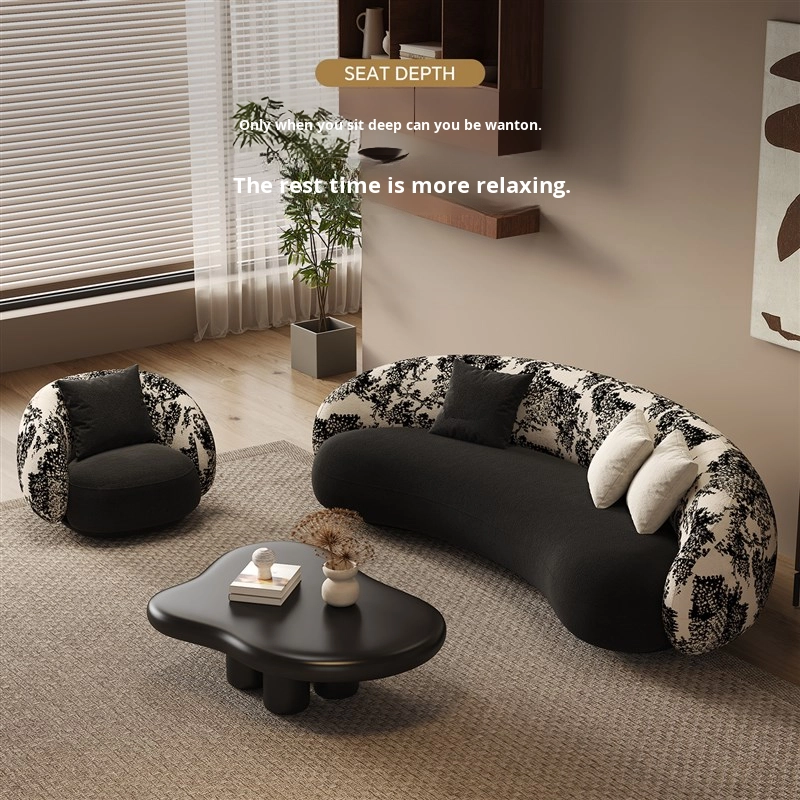 Retro Style Sectional Sofa Sue - Commercial Fabric Printing 评论和价格