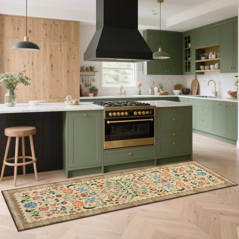 Retro Runner Rug Nordic Style  - Printing On Commercial 评论和价格