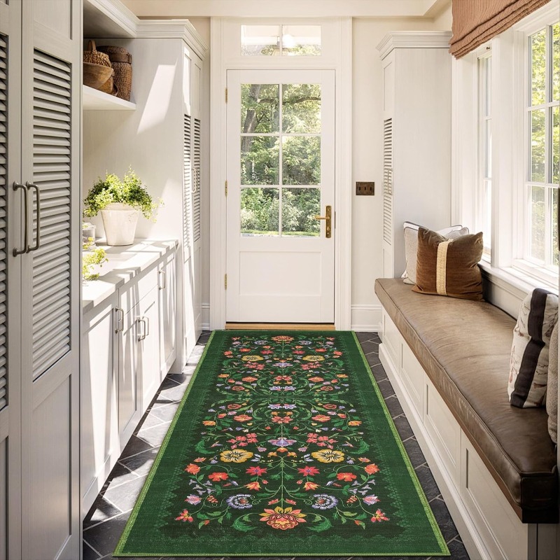 Retro Runner Rug Nordic Style  - Printing On Commercial 评论和价格