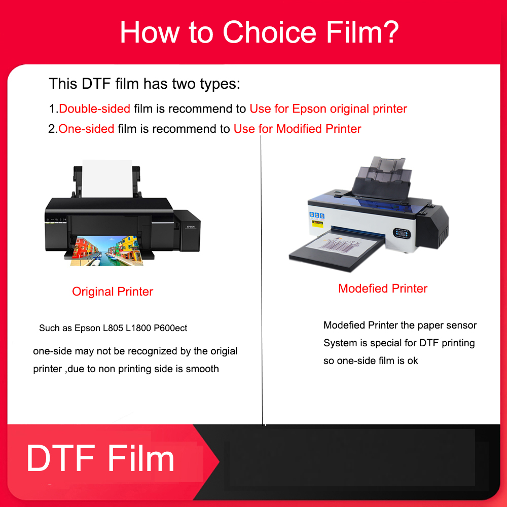 A4 DTF Transfer Film PET Heat  - Dtf Film Roll A3 评论和价格