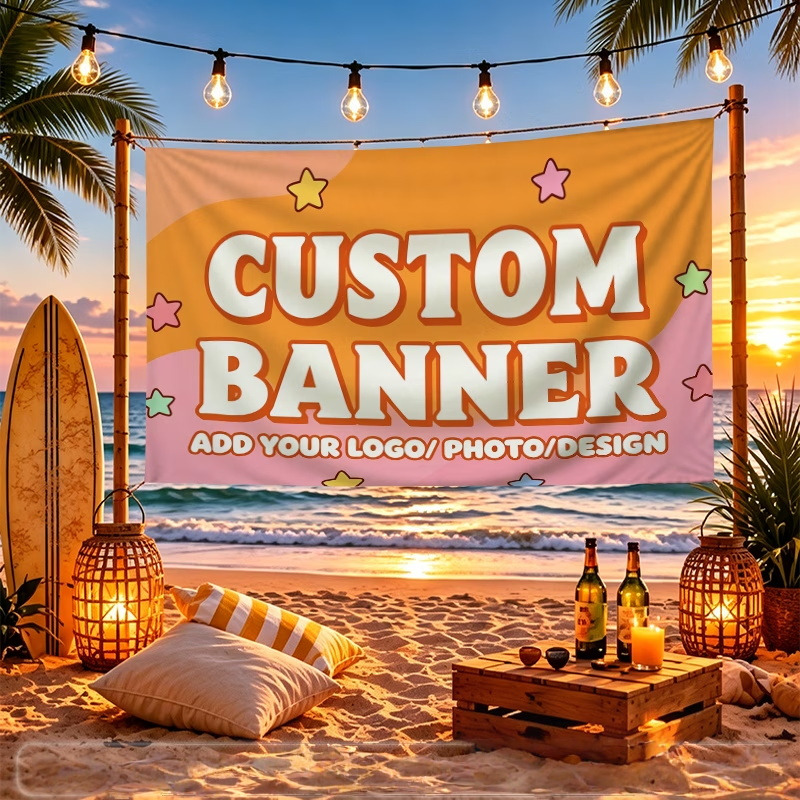 Custom Banner Flags Suitable F - Commercial Printing Shop 评论和价格