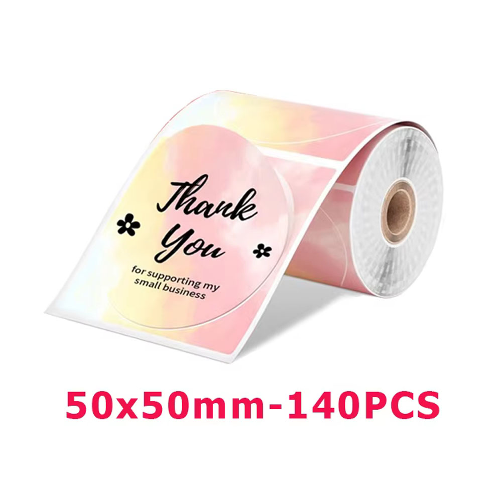 1Roll Round Circle Thermal Pap - Commercial Label Printing Machine 评论和价格