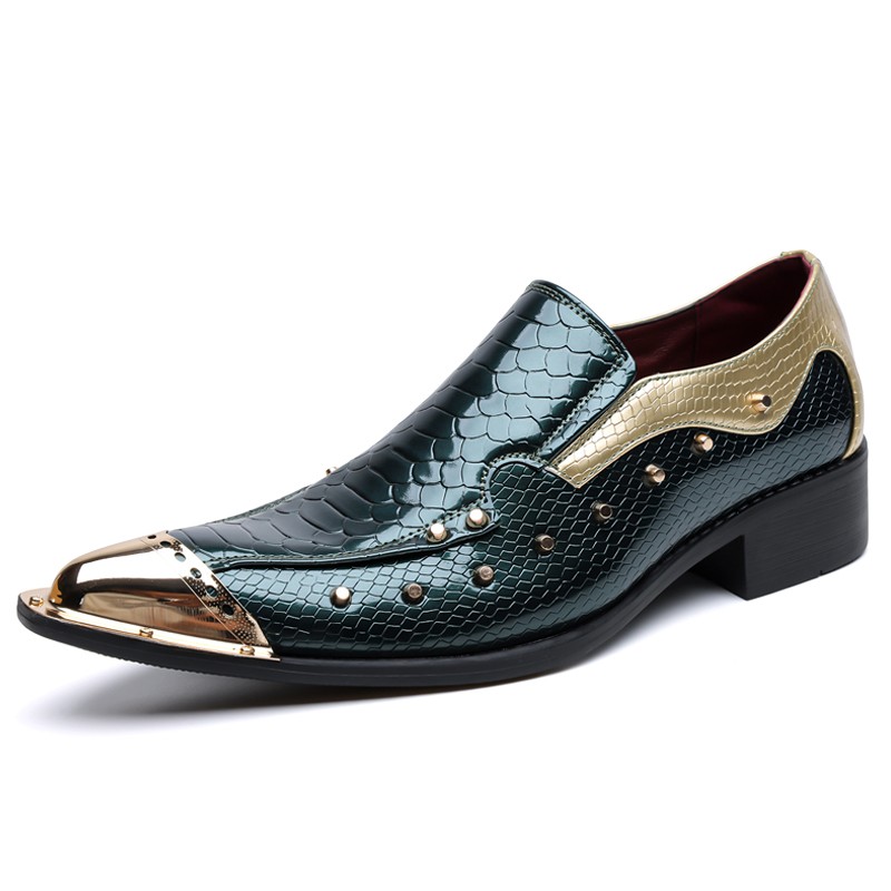 Autumn Men's Shoes Spike Pytho - Printing On Commercial 评论和价格