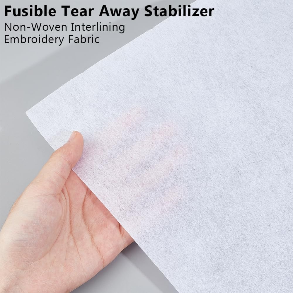 White Cut Away Embroidery Stab - Embroidery Stabilizer Backing 评论和价格