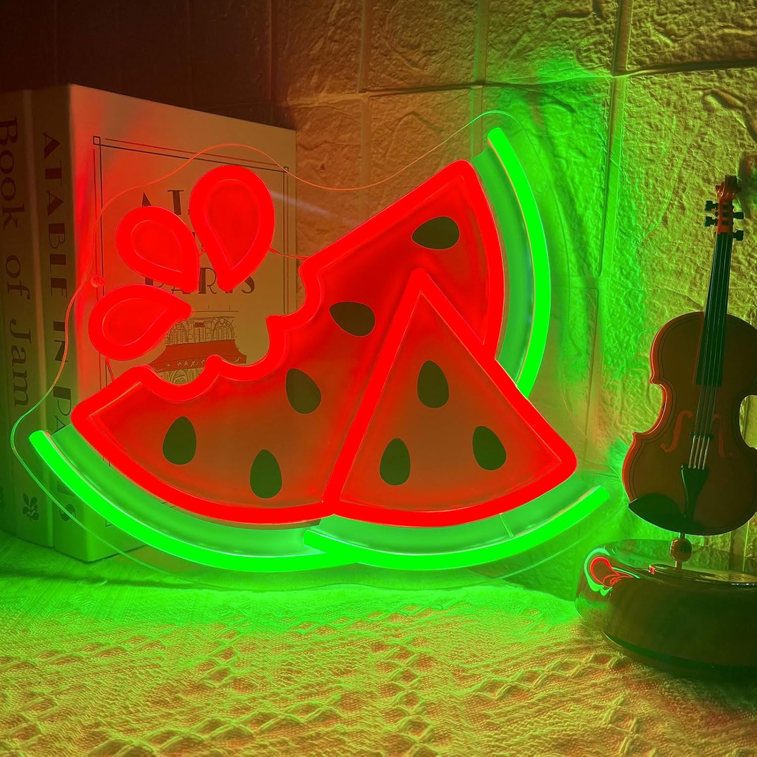 Watermelon Neon Sign UV Print  - Commercial Printing Shop 评论和价格