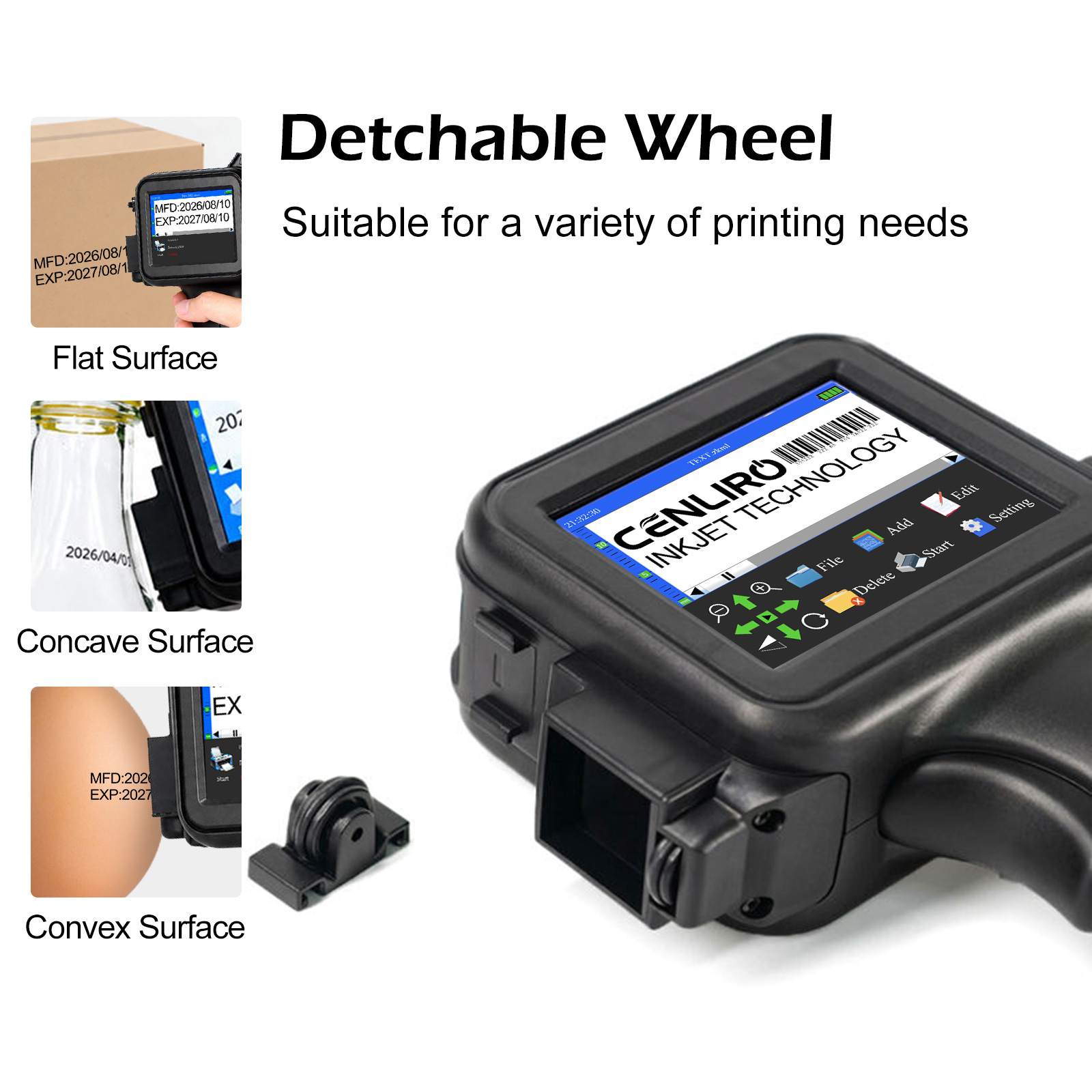 Cenliro CL11P Portable Handhel - Printing On Commercial 评论和价格