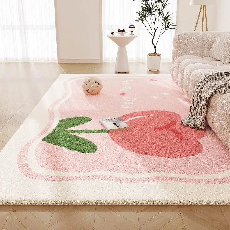 Sweet Pink Living Room Carpet  - Printing On Commercial 评论和价格